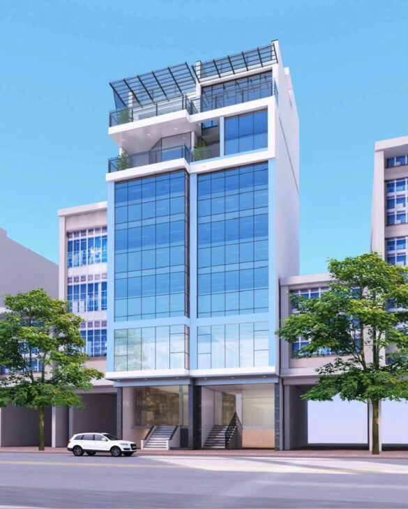 Toà Nhà Mặt Phố Phan Kế Bính , Linh Lang , Vỉa Hè, Kinh Doanh , Gara . 110 m2, 9 Tầng, MT 11m. Hơn