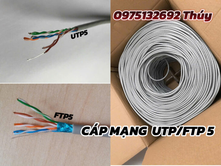 Cáp mạng UTP – Cáp mạng chống nhiễu FTP Altek Kabel