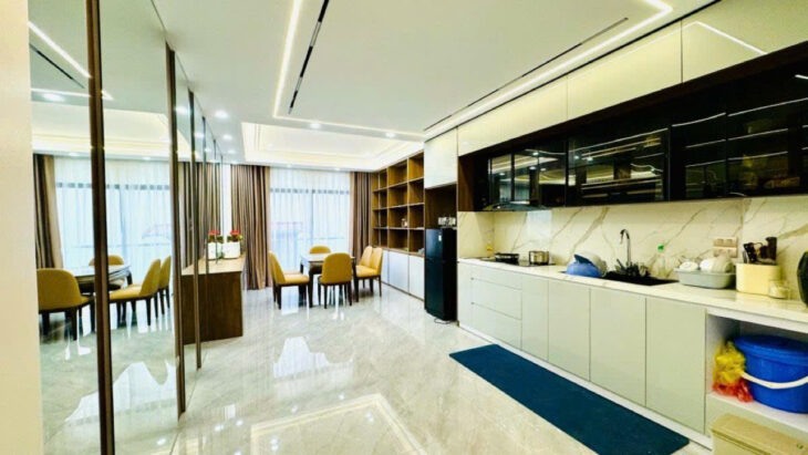 Nhà đẹp,ở ngay,gần phố ngõ thông ,oto vào nhà 7T thang máy,DT 45m,giá 16,8 tỷ Lâm Hạ ,Long Biên