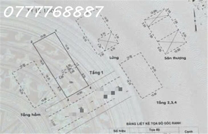 Bán toà nhà 1009m2 sàn hầm 6 tầng mặt tiền đường 12m ngay Quận 7
