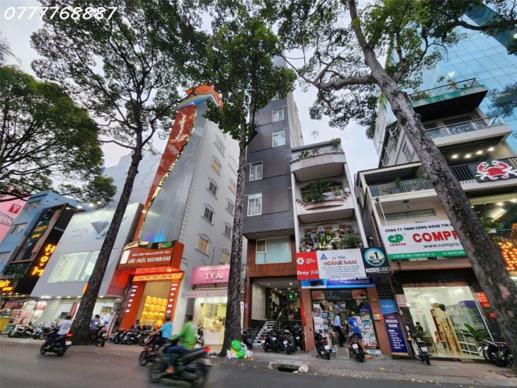 Tòa nhà hầm 9 tầng – Tôn Thất Tùng Quận 1 – siêu rẻ