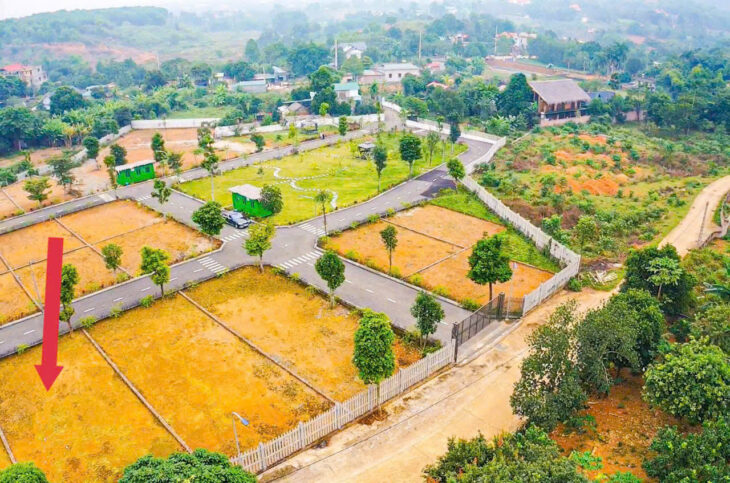 bán mảnh đât 260m2 Thạch Thất, Hoà Lạc