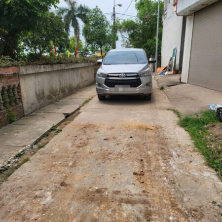 Bán 87m đất thôn Phú Hữu, Thanh Lâm, Mê Linh. Đường thông, oto đỗ đất