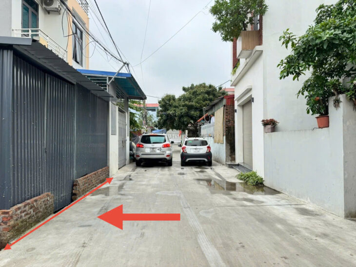 Bán 100m đất tặng nhà C4 thôn Lâm Hộ, Thanh Lâm, Mê Linh. Hai mặt thoáng trước – sau