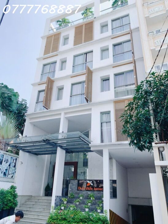 Tòa CHDV 260m2 đất hầm 6 tầng Thảo Điền Quận 2 – cho thuê 200tr/ tháng