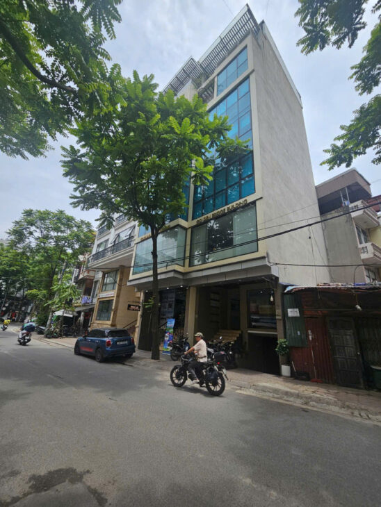 MẶT PHỐ PHAN KẾ BÍNH – BA ĐÌNH – DÒNG TIỀN 150 TRIỆU/THÁNG – 105M² -MẶT TIỀN 11M – 9 TẦNG- 85 Tỷ