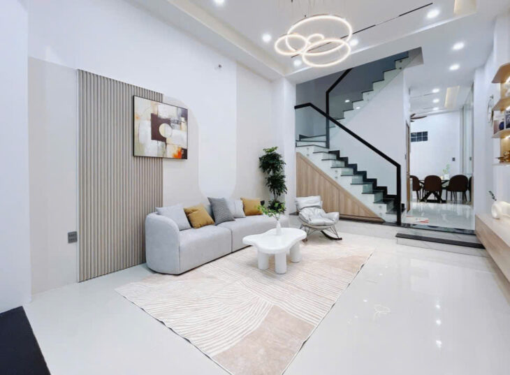BÁN NHÀ MỚI ĐẸP – PHÚ THUẬN Q7, FULL NỘI THẤT HẺM KINH DOANH – Ô TÔ TRÁNH – ĐẬU TRONG NHÀ THOẢI MÁI