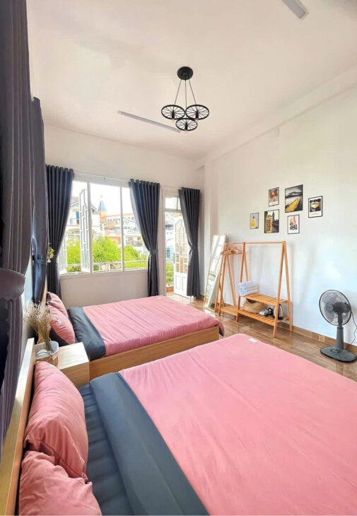 CHO THUÊ NHÀ NGUYÊN CĂN GẦN BỆNH VIỆN ĐA KHOA PHƯỜNG 6 ĐÀ LẠT, 5PN FULL NỘI THẤT, 16TR