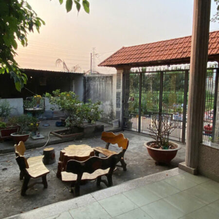 BÁN NHÀ VƯỜN HẺM XE HƠI – 410M² – THỚI TAM THÔN, HÓC MÔN – GIÁ 10 TỶ TL