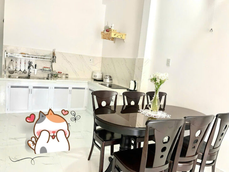 CHO THUÊ NHÀ NGUYÊN CĂN GẦN BỆNH VIỆN ĐA KHOA PHƯỜNG 6 ĐÀ LẠT, 5PN FULL NỘI THẤT, 16TR