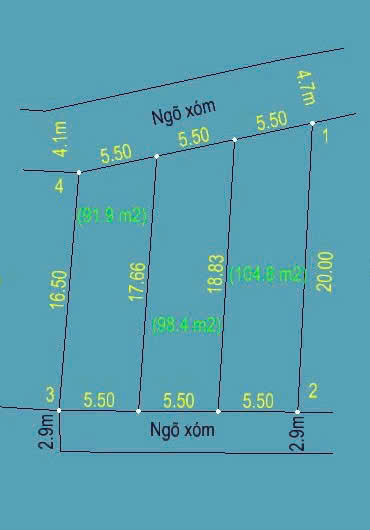 CC cần bán 3 lô đất tại xuân sen thủy xuân tiên chương mỹ hà nội