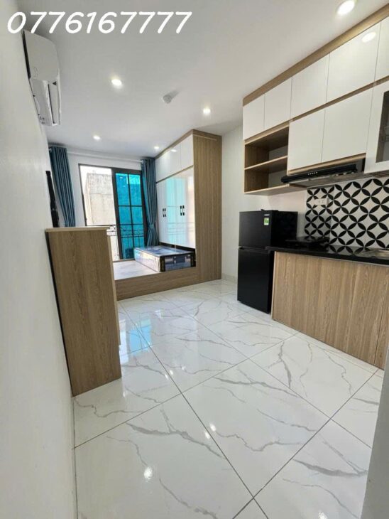 Chung cư mini Trần Cung, Cổ Nhuế 65m2 – 6 tầng – mt 5.5 – 15 phòng kk – 20m ra mặt phố – 18.x tỷ