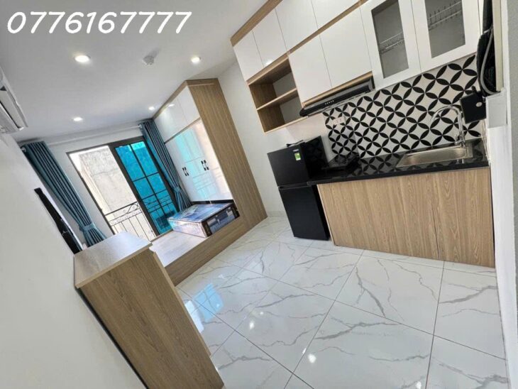 Chung cư mini Trần Cung, Cổ Nhuế 65m2 – 6 tầng – mt 5.5 – 15 phòng kk – 20m ra mặt phố – 18.x tỷ