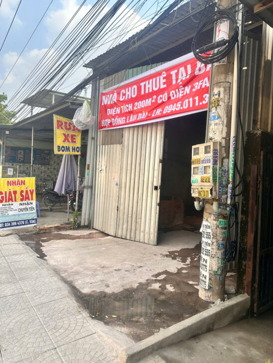 CHÍNH CHỦ BÁN NHÀ XƯỞNG MẶT TIỀN TRẦN QUANG DIỆU – DĨ AN