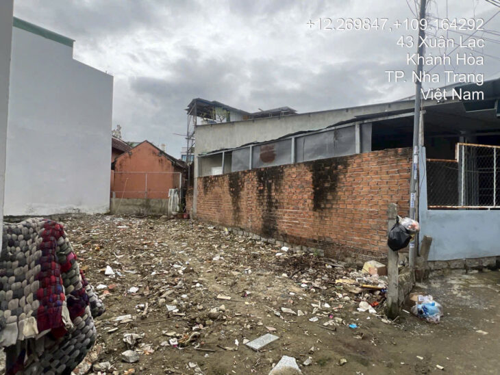 Bán đất tại Vĩnh Ngọc, Nha Trang (gần nhà hàng Đồng Xanh) – Đất đẹp nở hậu, cách đường xuân lạc 100m