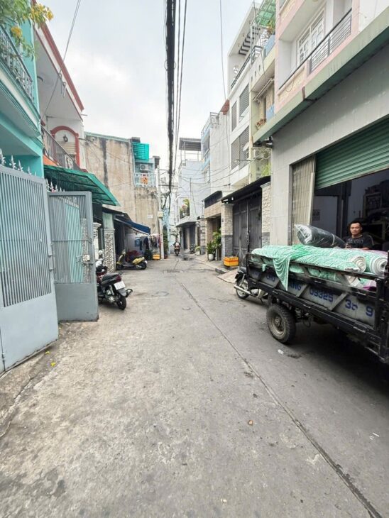 BÀU CÁT – HẺM XE TẢI THÔNG – NGANG 4.8M – 63M². CHỈ 7.X TỶ