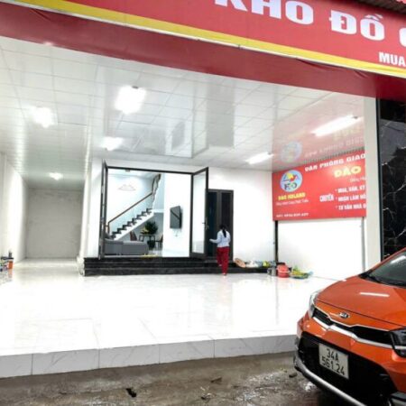 Bán lô góc sẵn nhà 2 tầng tại Lai Cách Cẩm Giàng đường ô tô tránh nhau