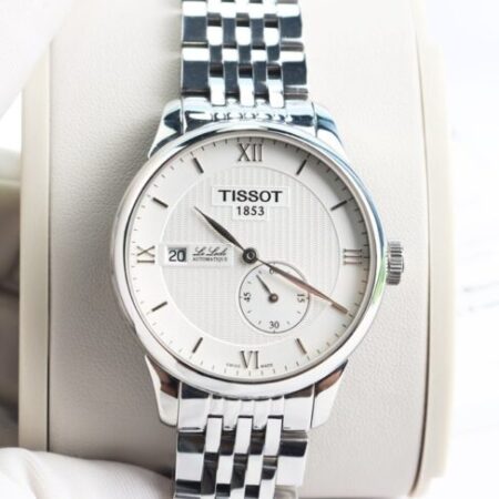 ĐH Nam : Tissot Le Locle Automatic Mặt Trắng, 2 kim rưỡi – Size 39,3mm – fullbox