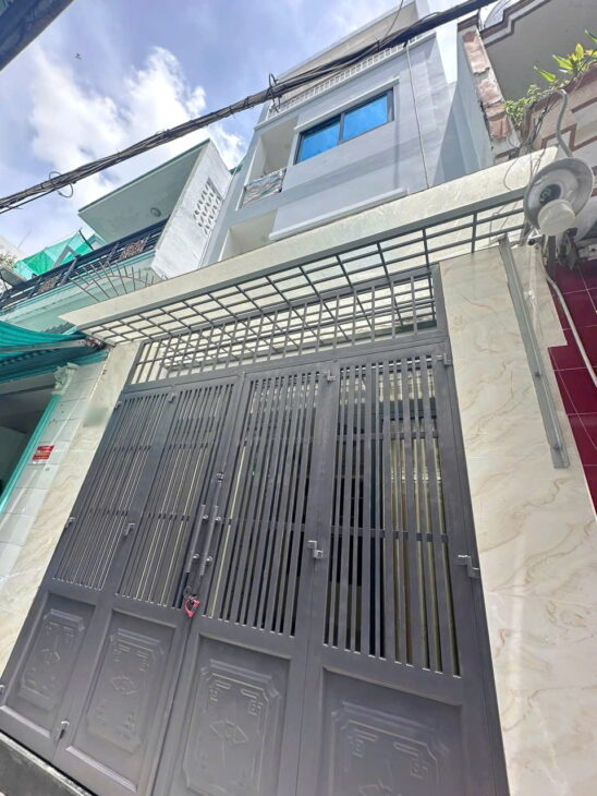 Nhà mới 4 tầng HXH Hưng Phú P10 Q8, Giá 7.8 Tỷ (T/L)