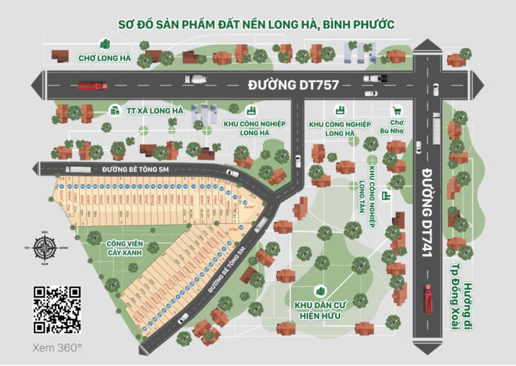 Chính chủ gửi bán đất nền Phú Riềng, Bình Phước, sổ sẵn, 250m2 chỉ từ 250 triệu ngay 3 KCN 500ha