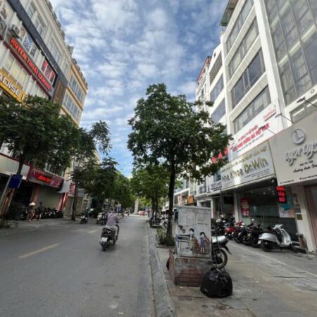 Bán nhà mặt phố TRƯƠNG CÔNG GIAI, KINH DOANH ĐỈNH, VỈA HÈ RỘNG