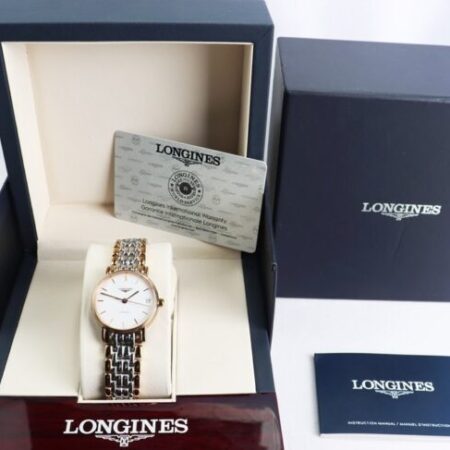 Đồng Hồ Nữ : Longines Presence Automatic – Demi Vàng Hồng – Size 30mm Fullbox…