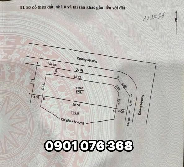 🔥 SIÊU PHẨM LÔ GÓC 209M ĐẤT ĐẤU GIÁ CẦU LỌC 📍 Ngọc Tảo _ Phúc Thọ _ Hà Nội