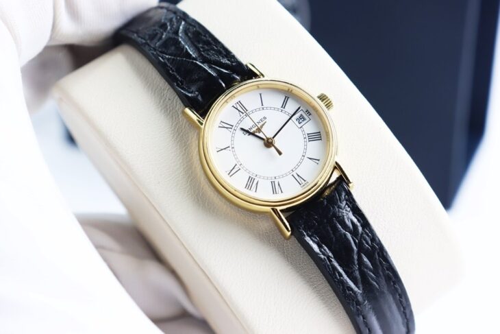 Đồng Hồ Nữ : Longines Presence dây da – Mạ Vàng PVD, Lướt siêu đẹp – full hộp…