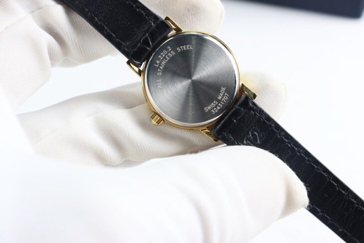 Đồng Hồ Nữ : Longines Presence dây da – Mạ Vàng PVD, Lướt siêu đẹp – full hộp…