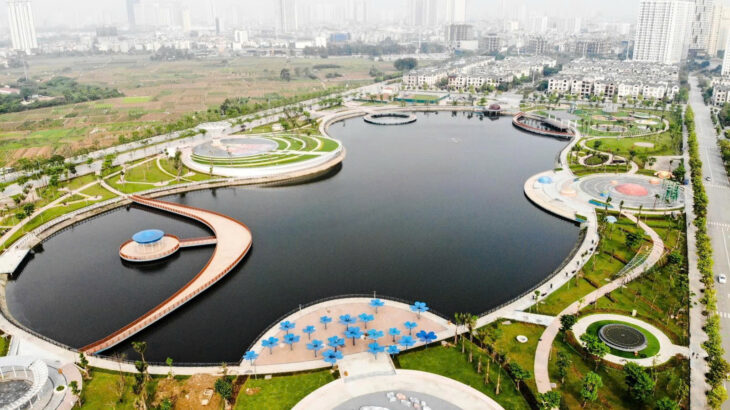 BÁN BIỆT THỰ AN QUÝ VILLA, DƯƠNG NỘI – 182M – MT 9M – VỈA HÈ Ô TÔ TRÁNH – GIÁ 45 TỶ