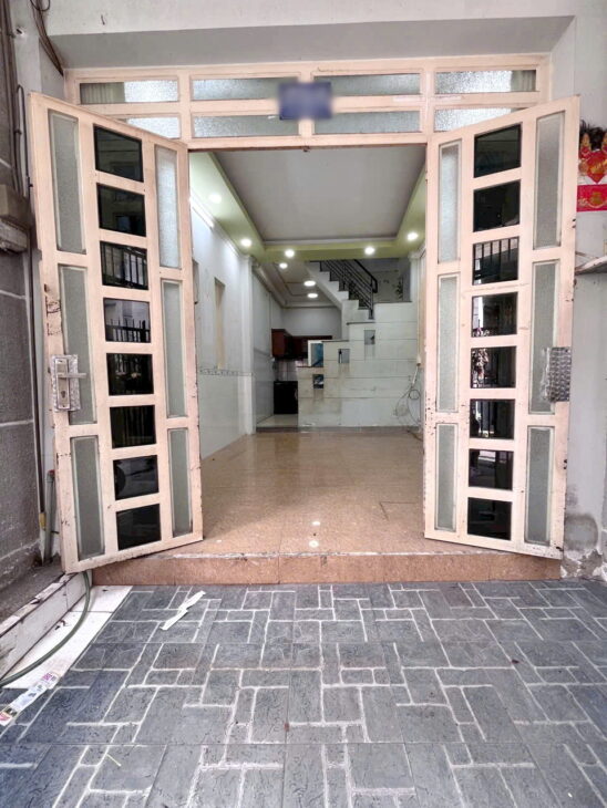 Nhà 3 tầng hẻm thông Cao xuân Dục P12.Q8. Giá 4,68 tỷ TL