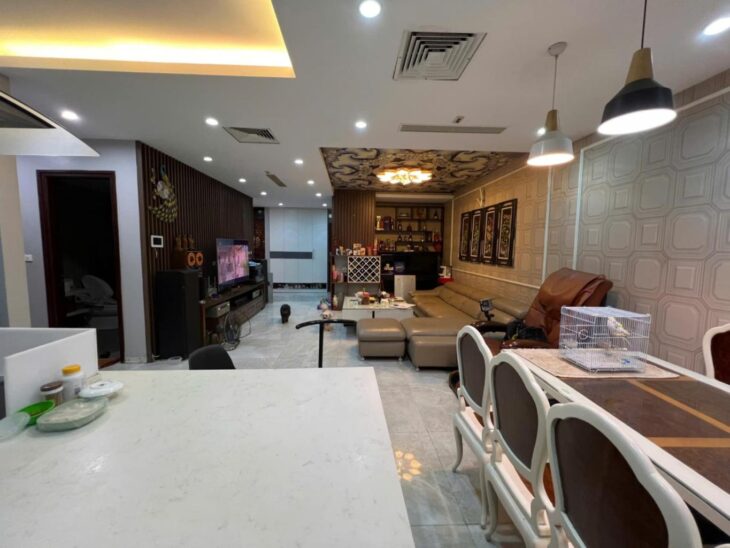 Bán CC Nguyễn Huy Tưởng, Dt 174m2, 4N3VS, căn góc, nội thất đẹp. Giá sốc 9 tỷ