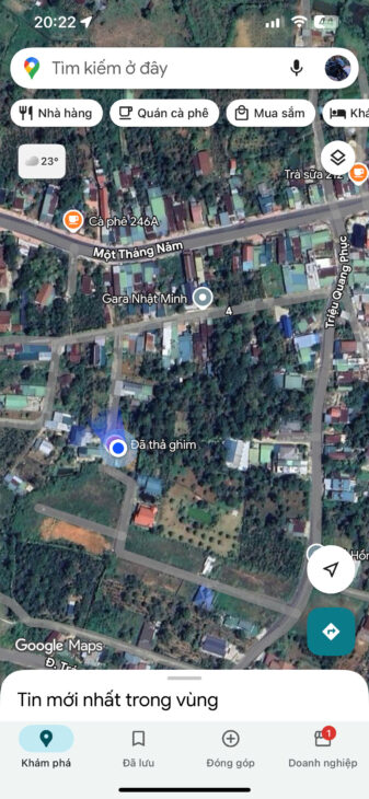 Bán Nhà Đất Chính chủ, Thổ cư 180m2 Tại 4/21 Triệu Quang Phục phường B’Lao TP. Bảo Lộc, Lâm Đồng