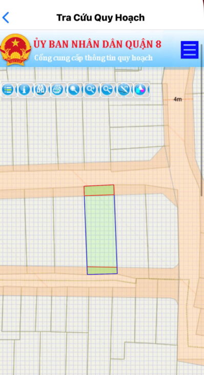 Nhà vị trí đẹp hẻm 125 Nguyễn Thị Tần P2Q8