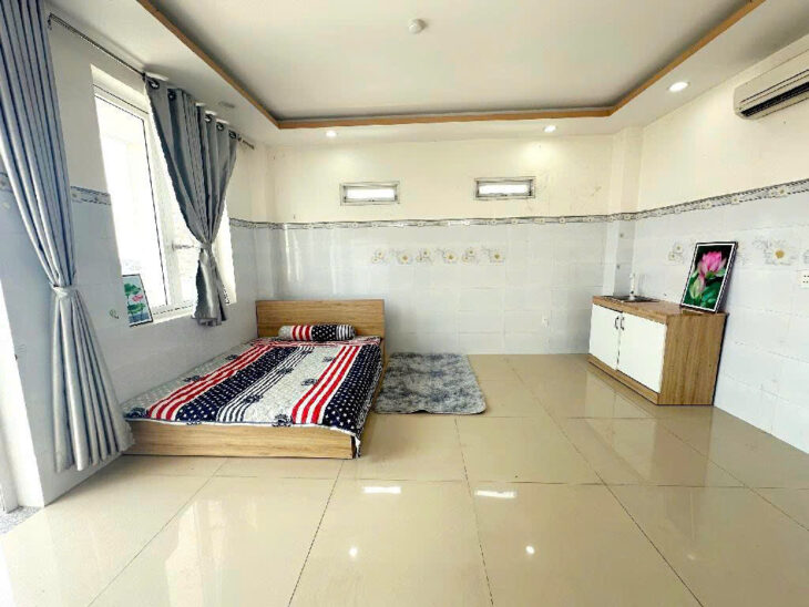 Bán TÒA NHÀ 8 tầng mặt tiền Lê Văn Thọ ngang 5.2m 156m2 KD đa ngành gần Làng Hoa 33 tỷ.