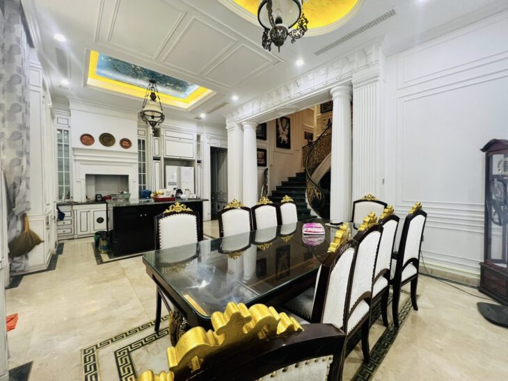 Biệt Thự Đẹp Thành Phố Giao Lưu, Từ Liêm, 240M2, Mặt tiền 8M, Gía Bán Chỉ 96 Tỷ