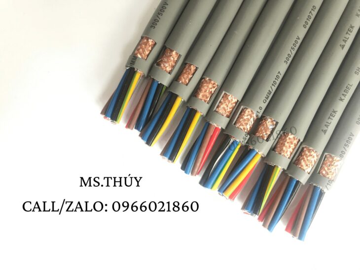 Altek Kabel – Cáp điều khiển, tín hiệu CT-500/SH-500