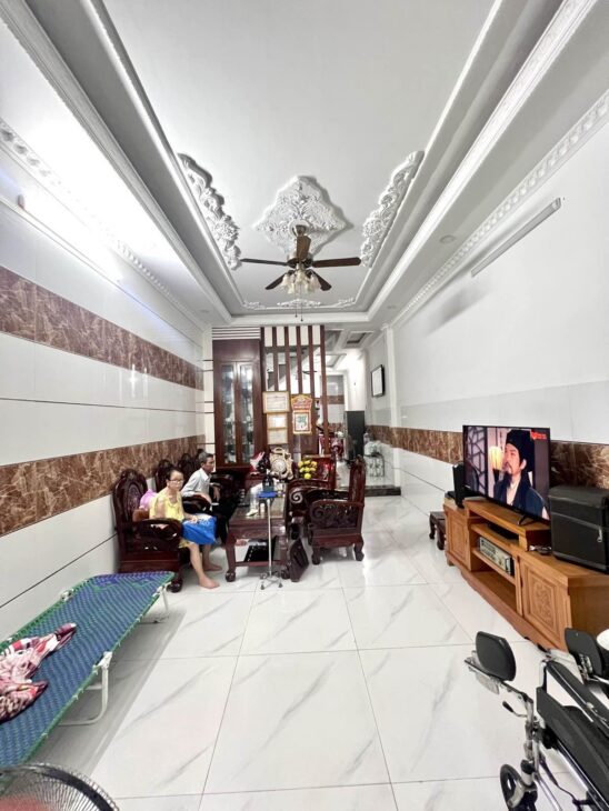 BÁN NHÀ HẺM 71 NGUYỄN TƯ GIẢN, P12 GÒ VẤP – 5 TẦNG – 7 CHDV – HẺM XE HƠI – DÒNG TIỀN 25TR/THÁNG –