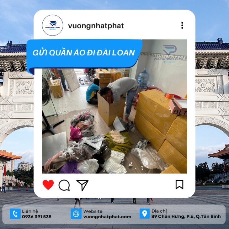 Gửi Hàng Từ Kiên Giang Đi Đài Loan An Toàn Với Vương Nhất Phát