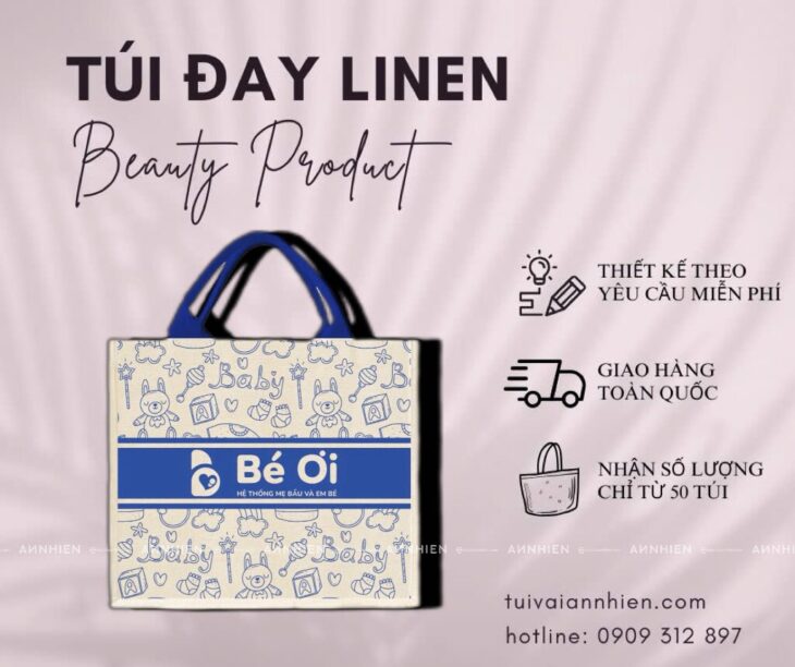 In túi vải đay tại Vĩnh Long
