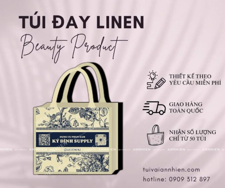 In túi vải đay tại Vĩnh Long