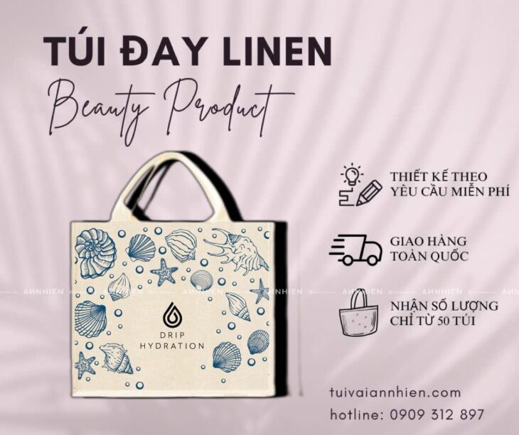 In túi vải đay tại Vĩnh Long
