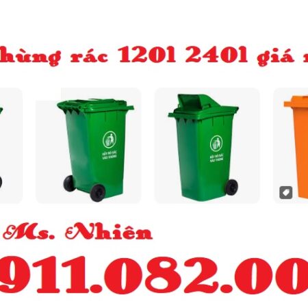 Miền tây- nơi bán thùng rác giá rẻ đại lý- chuyên sỉ lẻ thùng rác 120l 240l 660l- lh 0911.082.000