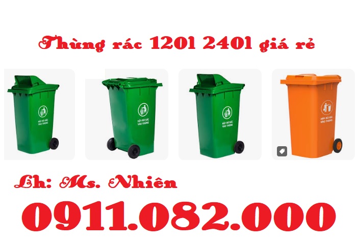 Miền tây- nơi bán thùng rác giá rẻ đại lý- chuyên sỉ lẻ thùng rác 120l 240l 660l- lh 0911.082.000