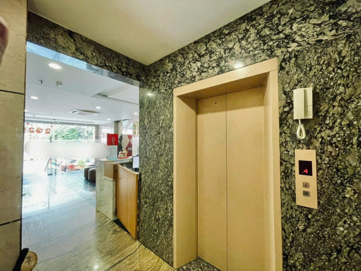 Bán TÒA NHÀ 8 tầng mặt tiền Lê Văn Thọ ngang 5.2m 156m2 KD đa ngành gần Làng Hoa 33 tỷ.