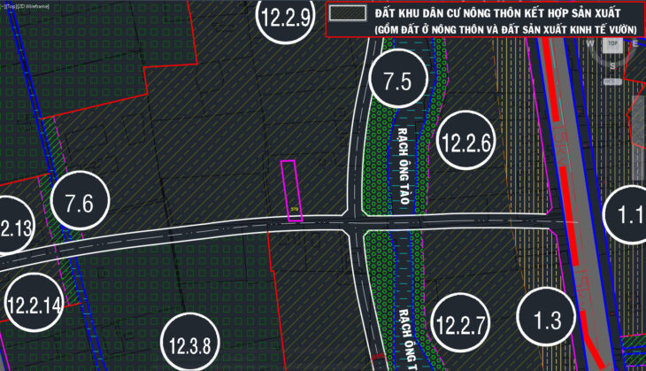Bán đất đường 155 – 549m2 – 11×55 – 100m2 thổ cư – xã Bình Mỹ – Củ Chi