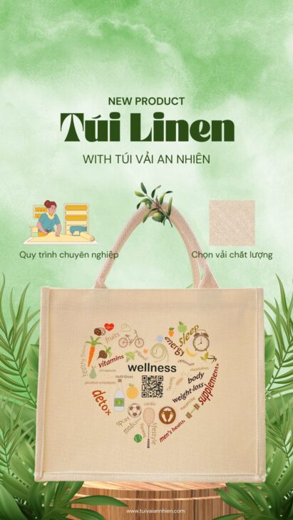 In túi vải đay tại tỉnh Đồng Tháp