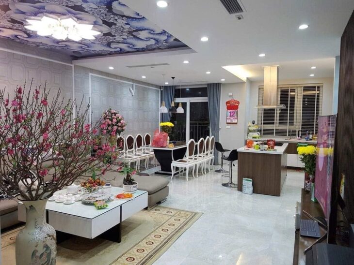 Bán CC Nguyễn Huy Tưởng, Dt 174m2, 4N3VS, căn góc, nội thất đẹp. Giá sốc 9 tỷ