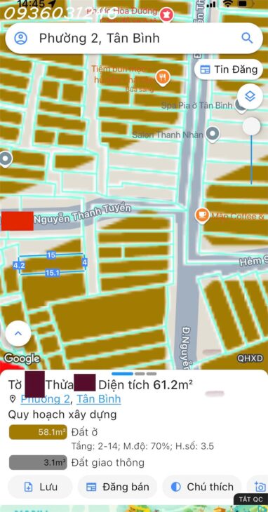 BÁN NHÀ TƯƠNG LAI RA ĐƯỜNG LỚN 15M – Đ. NGUYỄN THANH TUYỀN, Q. TÂN BÌNH – SẴN DÒNG TIỀN THUÊ