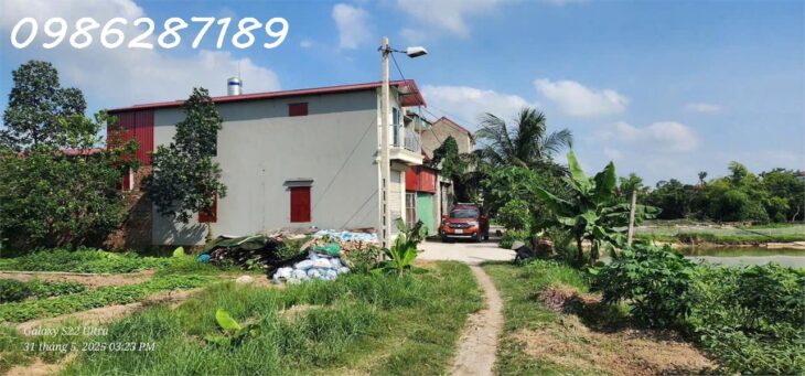 BÁN LÔ ĐẤT 88,1M² TẶNG NHÀ 2 TẦNG SẴN Ở – TẠI THỊ TRẤN THỨA – LƯƠNG TÀI – BẮC NINH